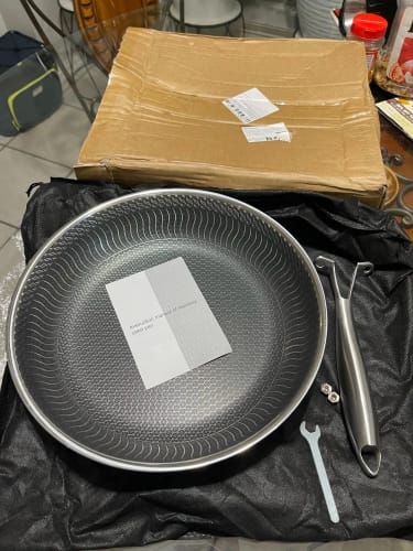 Customer photo review of Chefonix-Pfanne - Schütze dich vor Chemie und Schadstoffen.