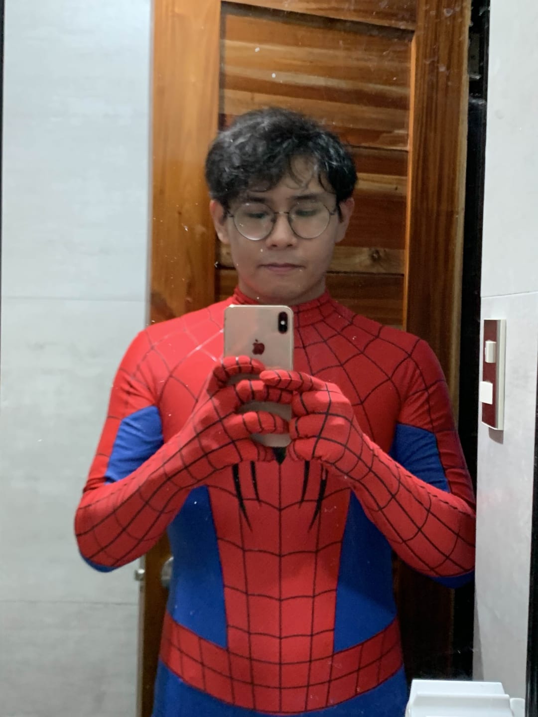 Customer photo review of Spider-Man: Brand New Day (2026) Costume (Made Of Silicone)