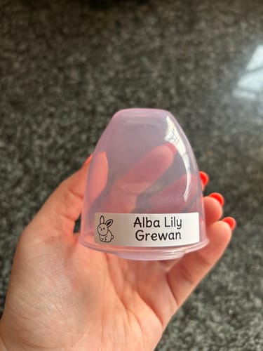 Customer photo review of Flat-Surface Labels