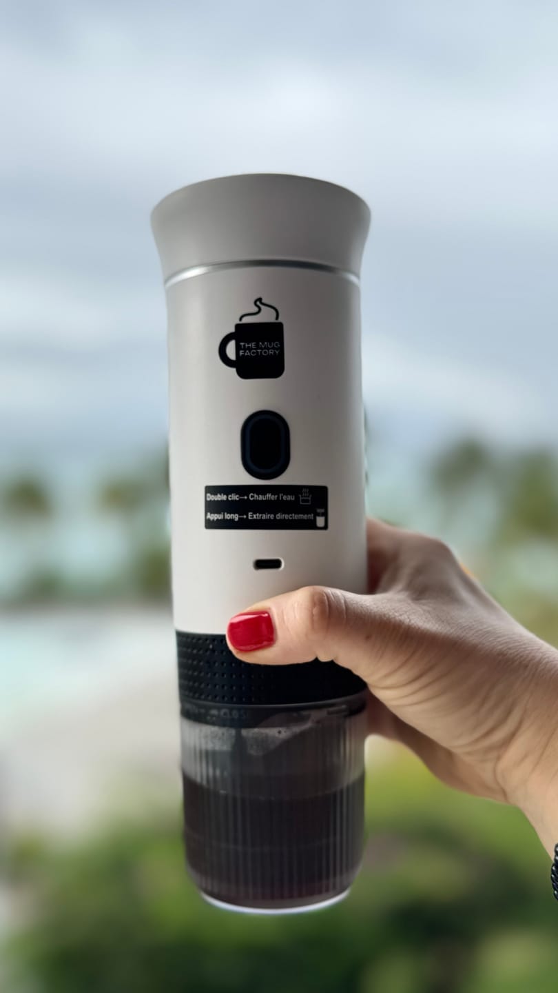 Customer photo review of Expresso Bottle - cafetières machines à expresso portable