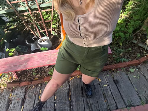 Customer photo review of Utility Shorts - Hunter