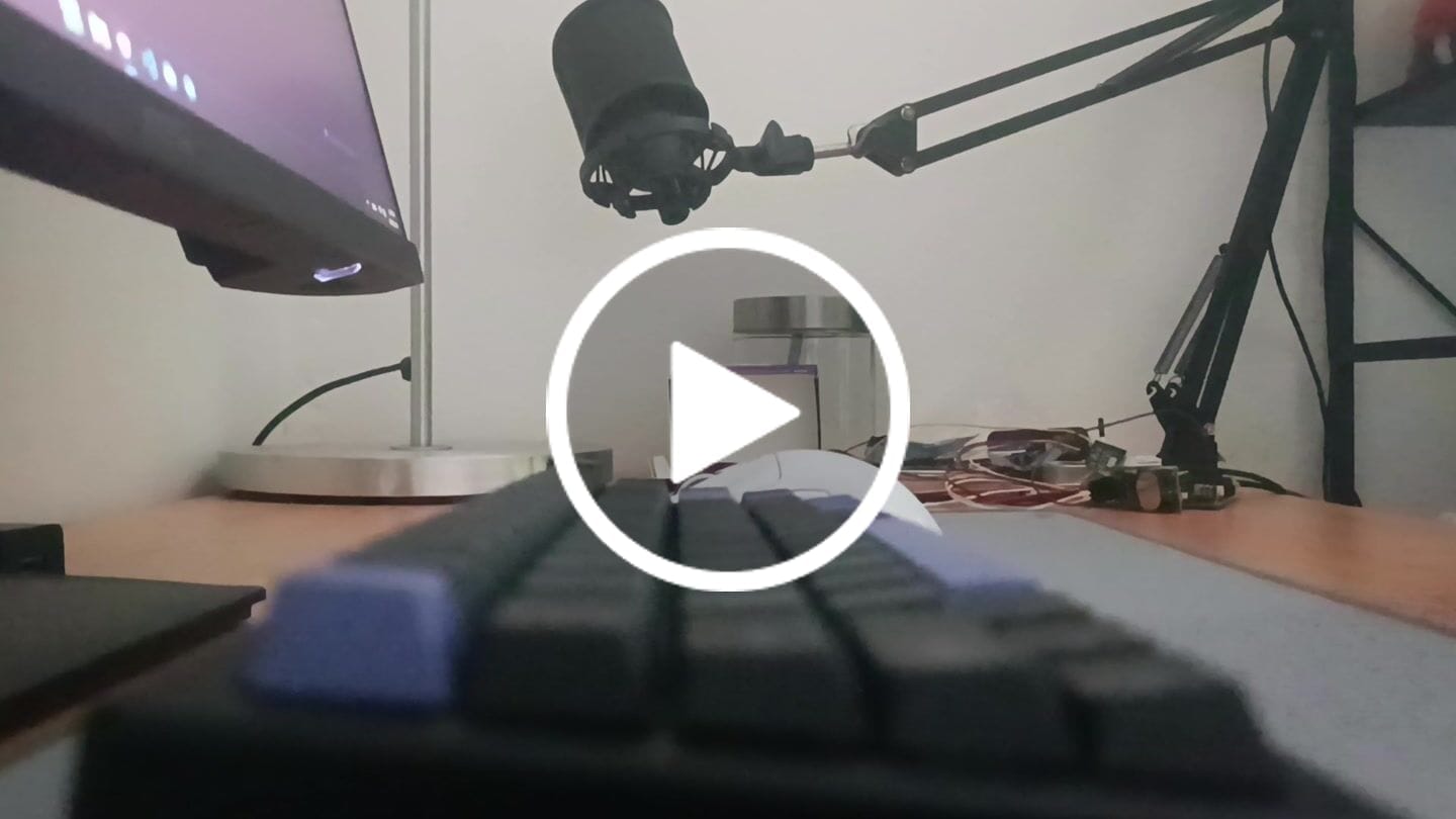 Customer video review of KEYGEEK Y2 LINEAR SWITCH FACTORY LUBED (10PCS)
