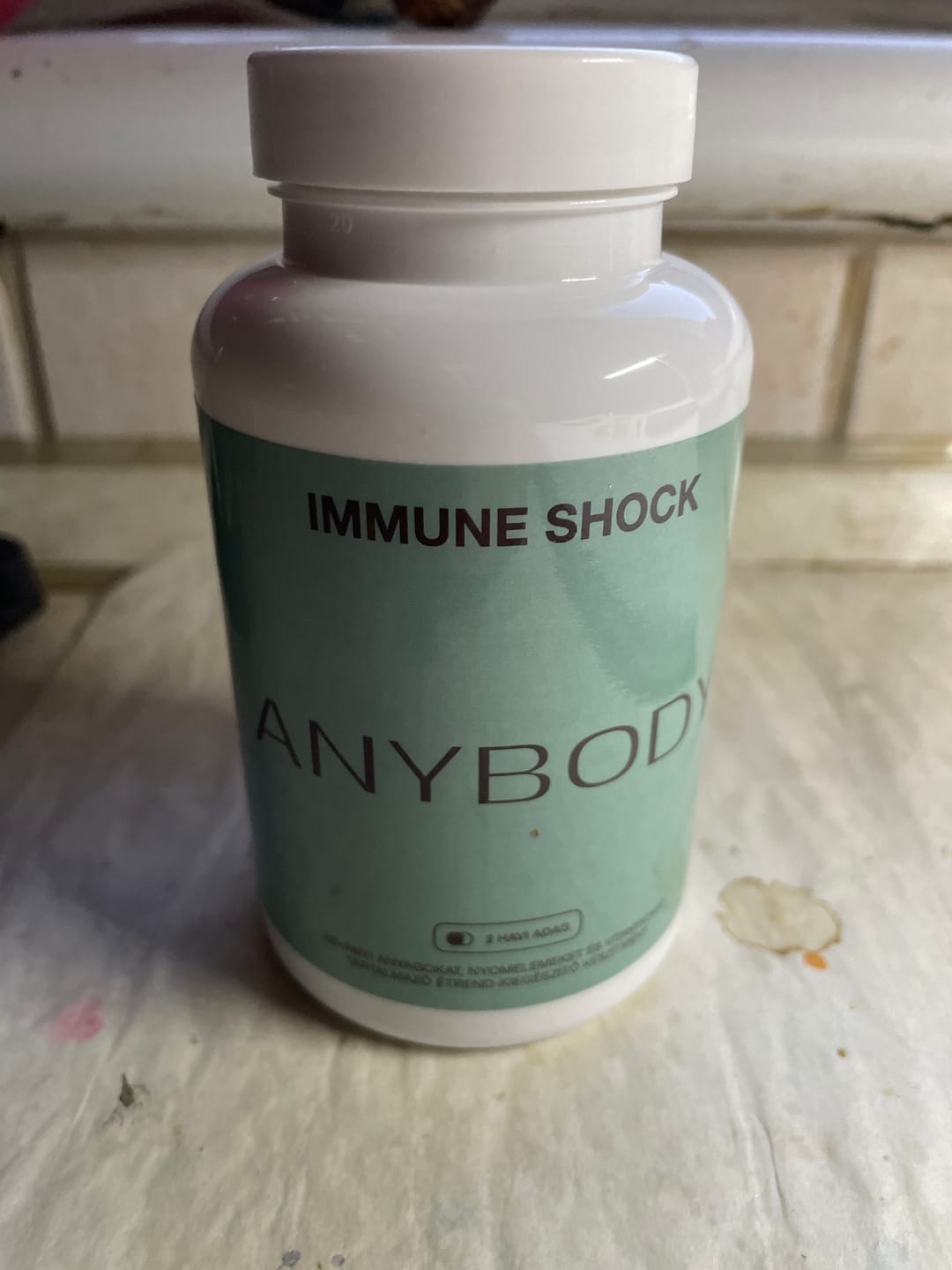 Customer photo review of Anybody IMMUNE SHOCK Férfiaknak 60x