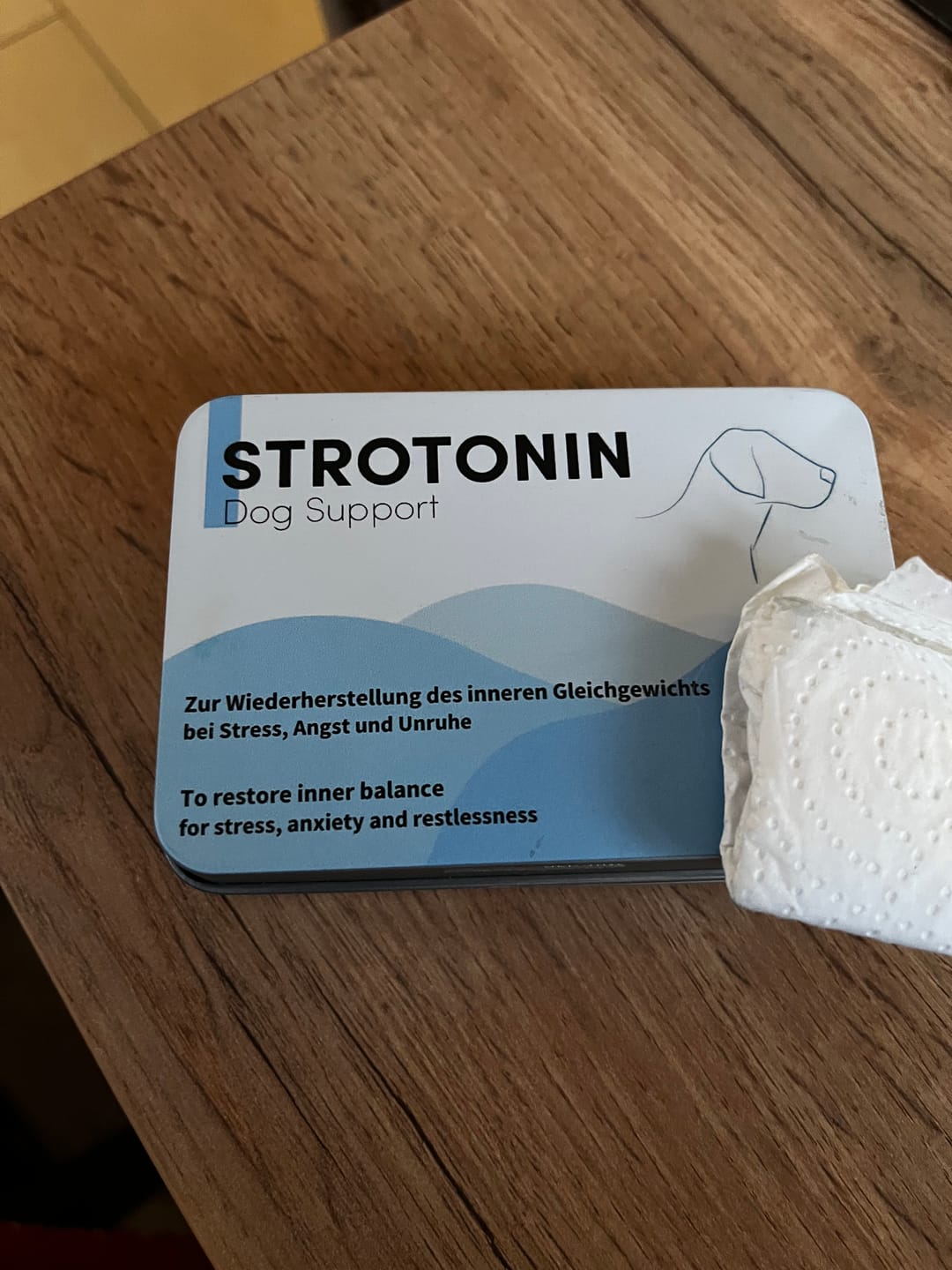 Customer photo review of Strotonin Dog Support