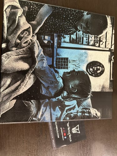Customer photo review of PulseArt - Custom Laser Paintings