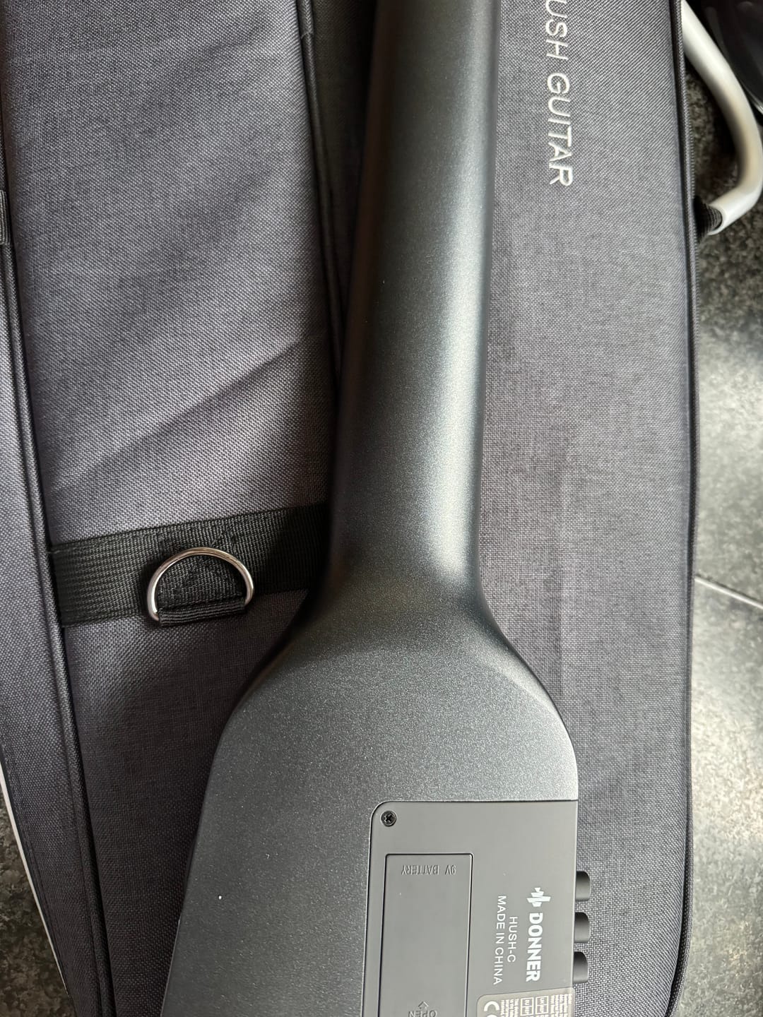 Customer photo review of Donner HUSH™ C Nylon Acoustic-Electric Guitar