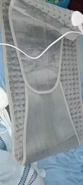 Customer photo review of Electric Back Heating Belt – Waist Warmer with 9 Heat Settings & Timer
