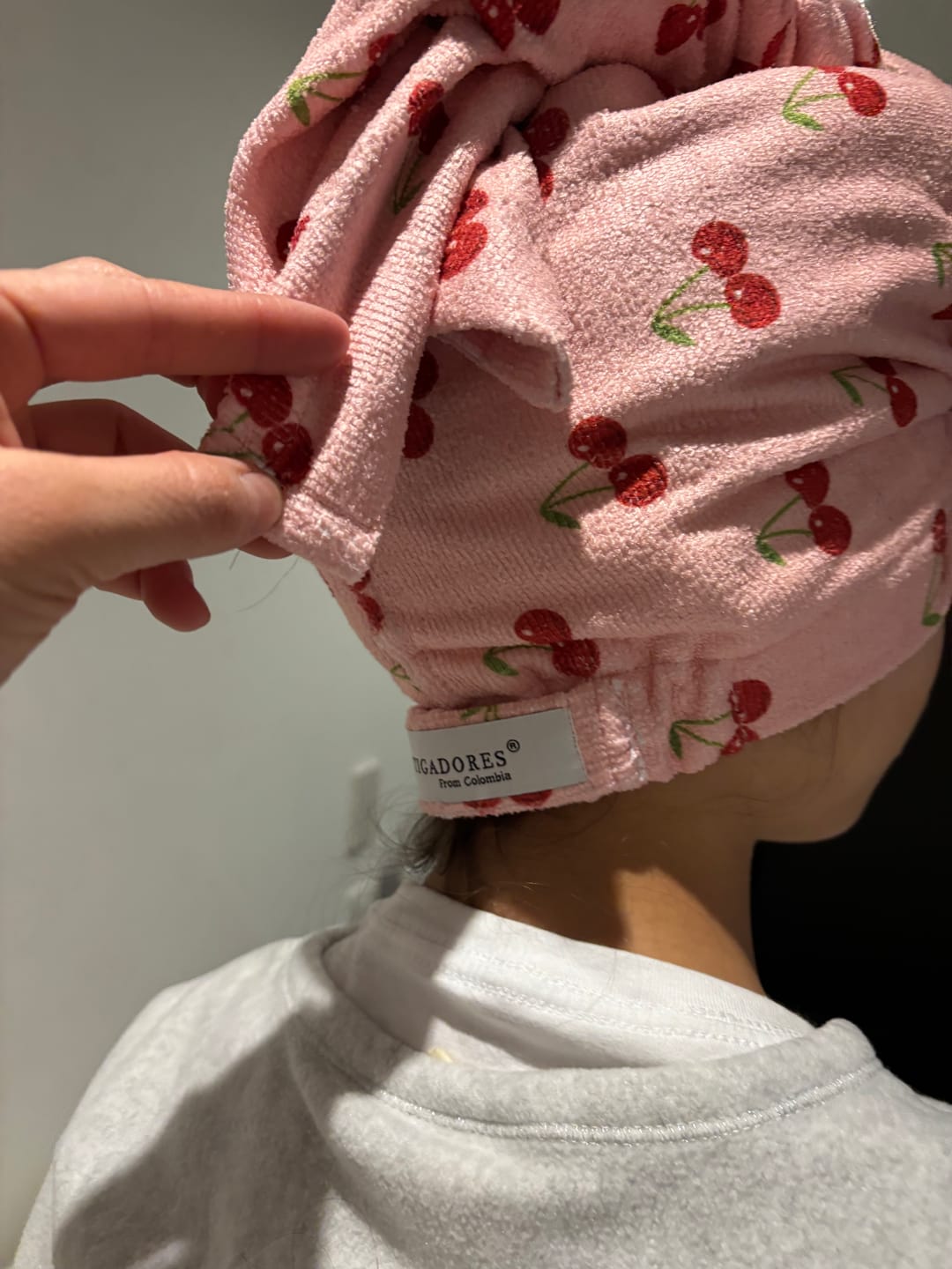 Customer photo review of Toalla de Microfibra Ultra-Absorbente