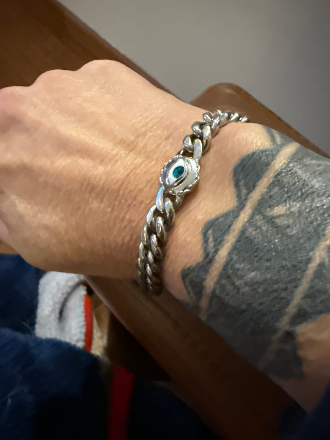 Customer photo review of EVIL EYE BRACELET