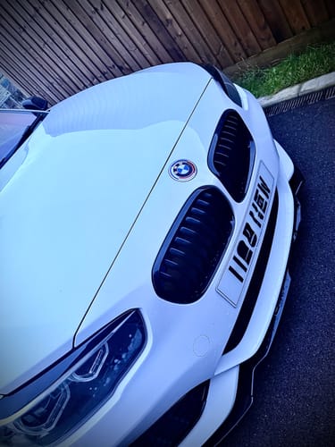 Customer photo review of BMW 50TH ANNIVERSARY EMBLEM BADGE