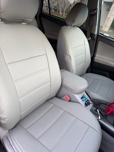 Customer photo review of Premium Custom-Fit Seat Covers