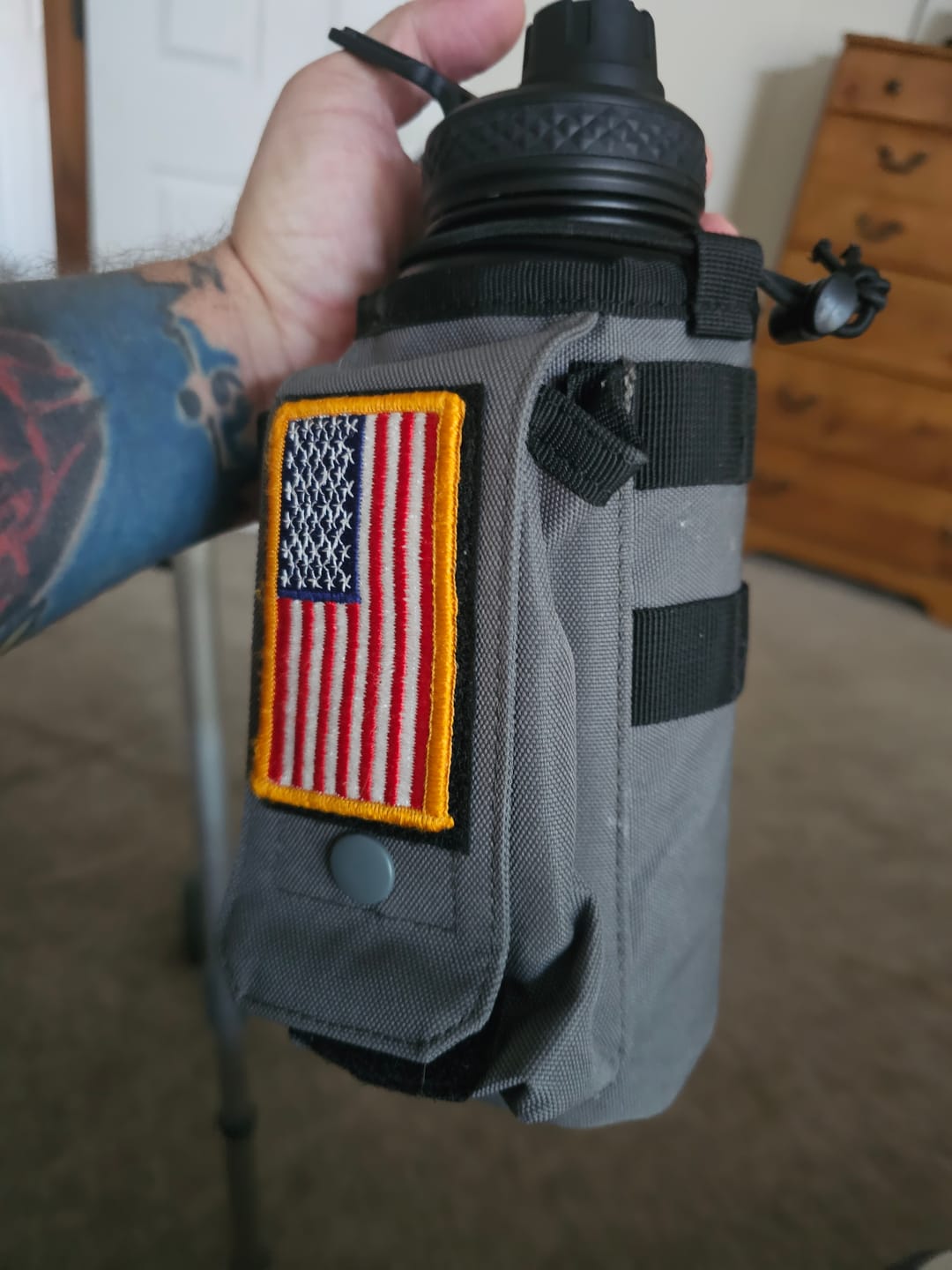 Customer photo review of 32oz Compact Battle Bottles