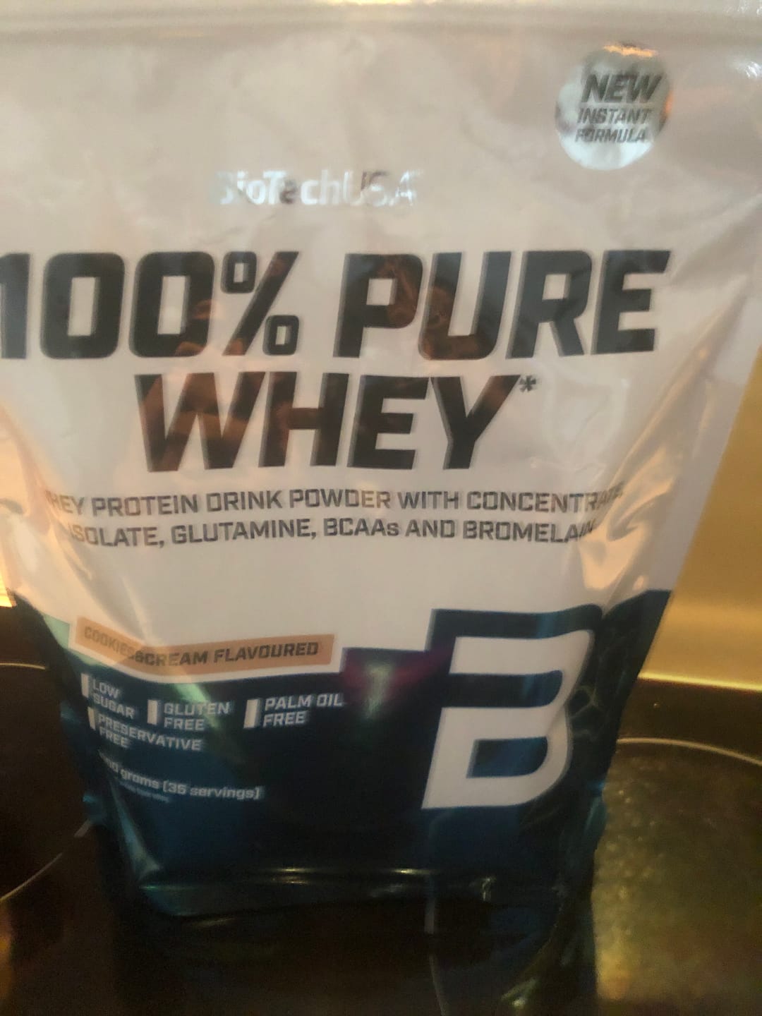 Customer photo review of BioTechUSA 100% Pure Whey 1000g