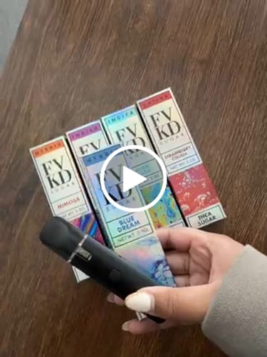 Customer video review of FVKD THCA SUGAR DISPOSABLE | 3.5g. , III