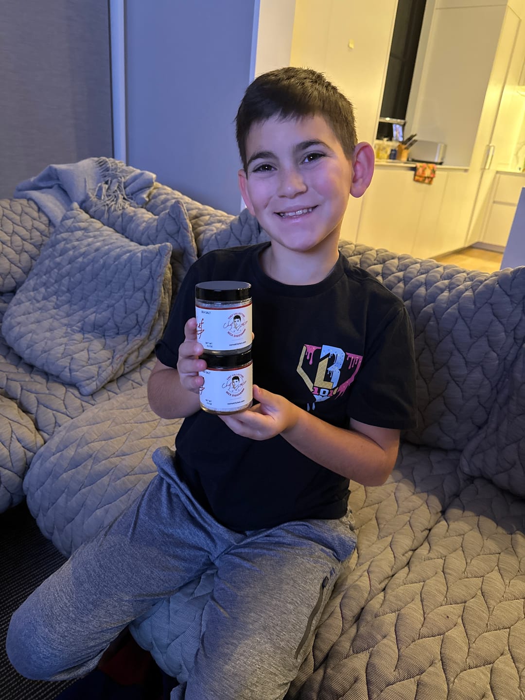 Customer photo review of Flakey White Sea Salt | Chef Collection