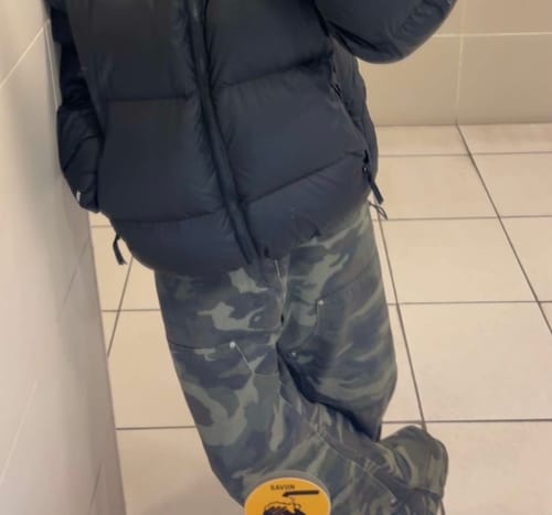 Customer photo review of Omirad Camo Utility Denim Pants