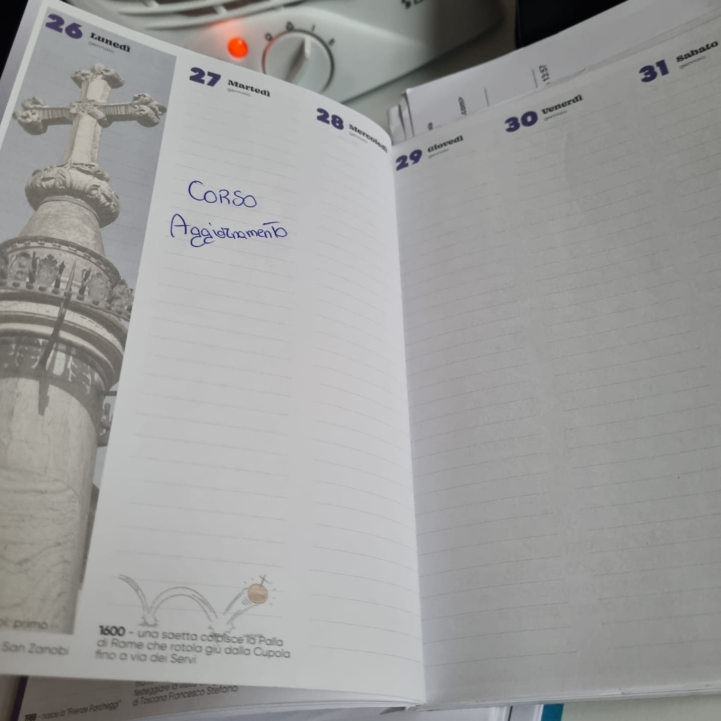 Customer photo review of AGENDA DEI FIORENTINI 2026