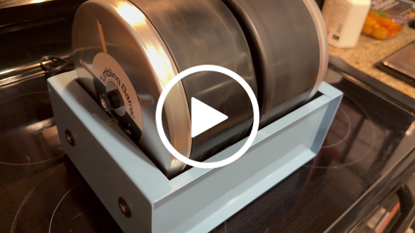Customer video review of Lortone QT66 Rock Tumbler