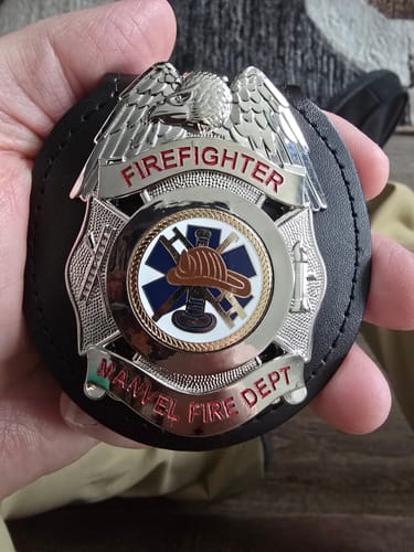 Customer photo review of Customizable Badge BA28