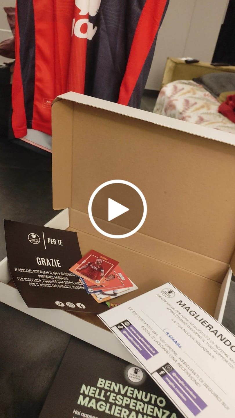 Customer video review of Mystery Box Uomo