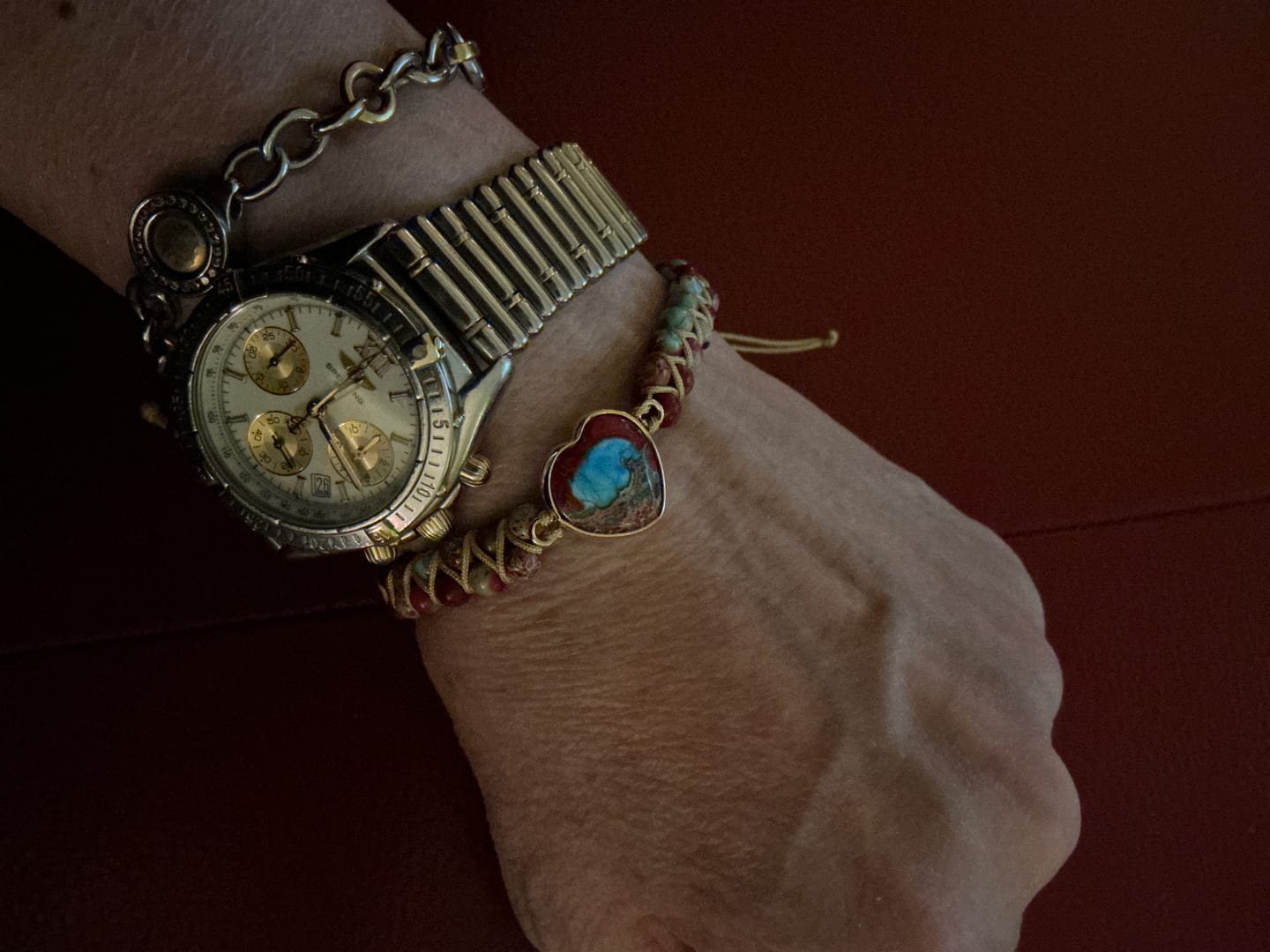 Customer photo review of HERZ Armband Jaspis