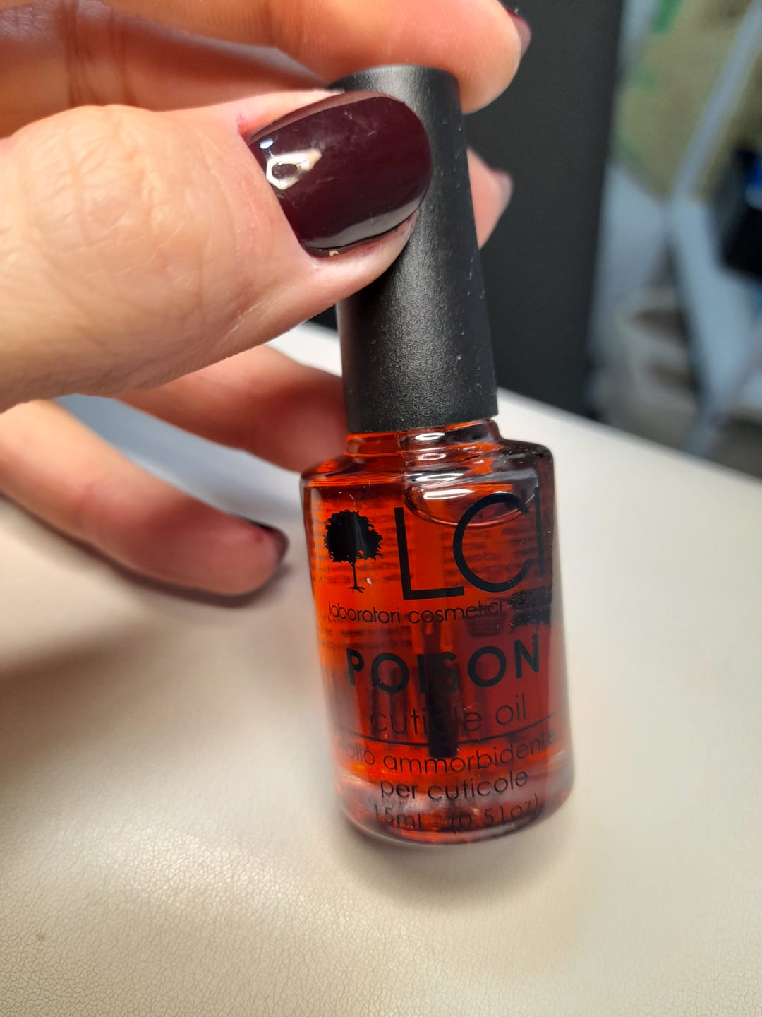 Customer photo review of Olio per cuticole - Pan di zenzero LCI