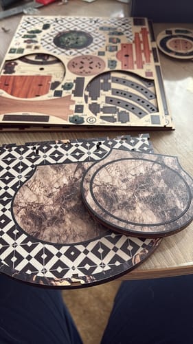 Customer photo review of Wisdom Rings DIY Book Nook Kit