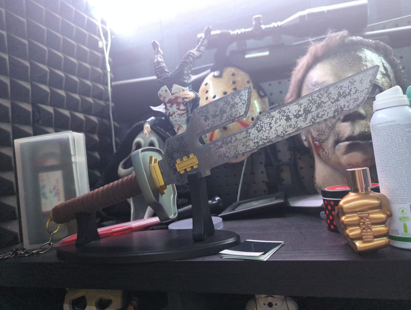 Customer photo review of Inverted Spear of Heaven Jujutsu Kaisen Cursed Dagger Sword