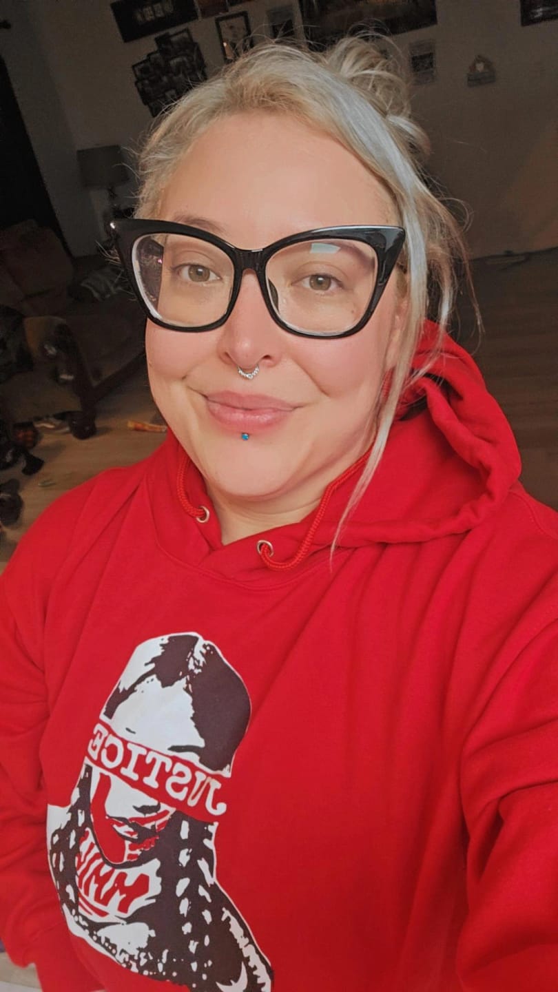 Customer photo review of Justice Hoodie