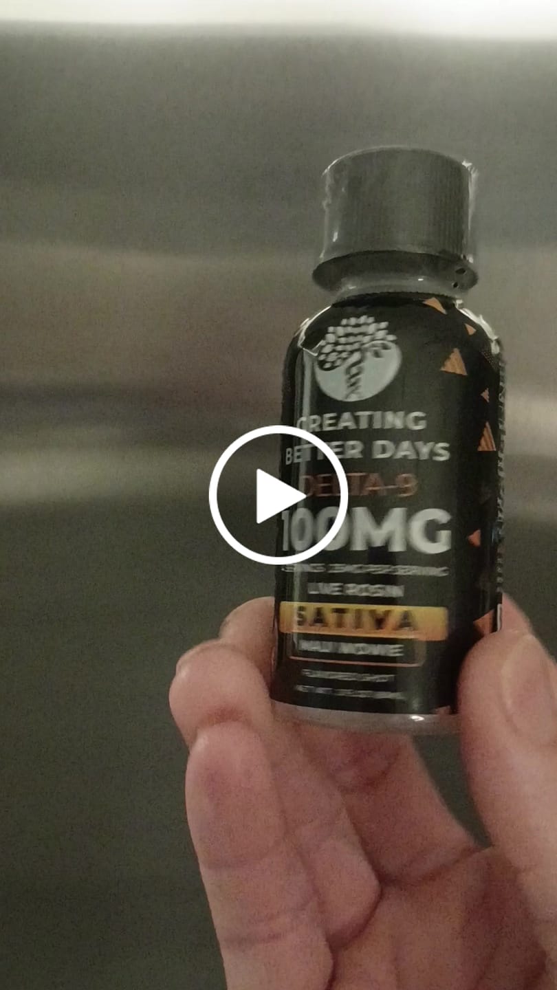 Customer video review of NANO THC SHOT