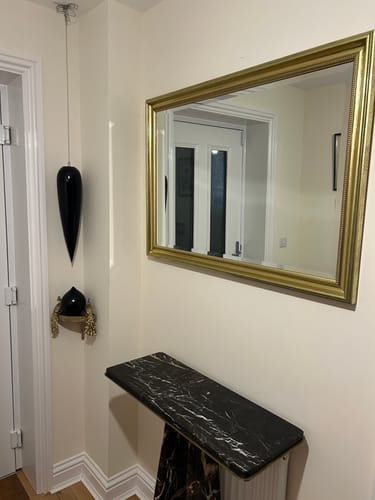 Customer photo review of Abstract Wood Sculpture #WAB014