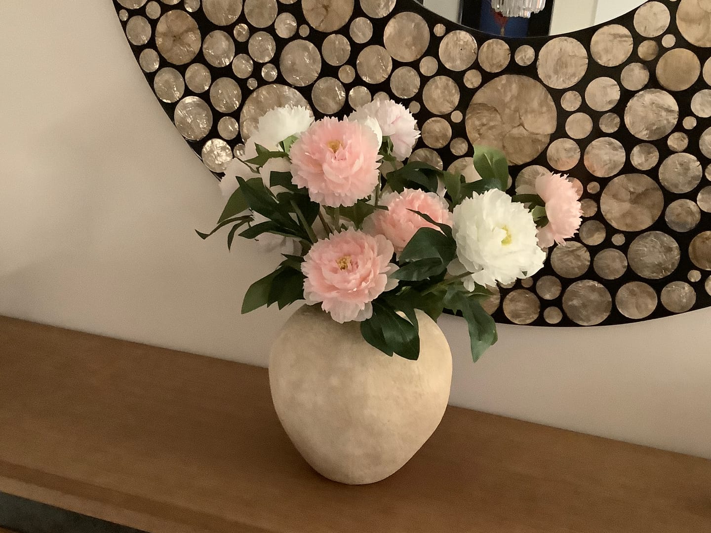 Customer photo review of Pivoines - Mélange (6 tiges / 18 têtes de fleurs)