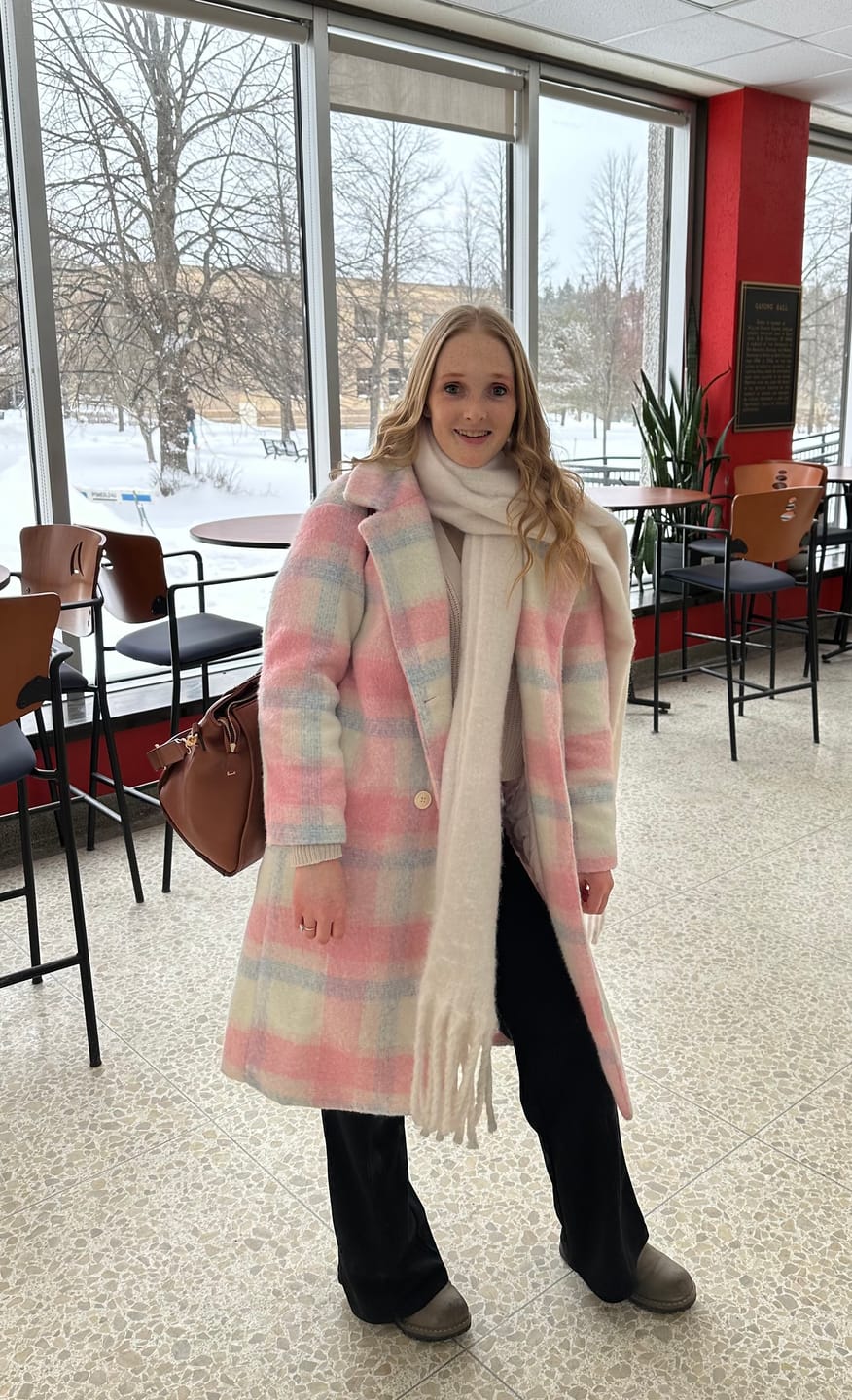 Customer photo review of Nordic Women's Oversized Trench Coat