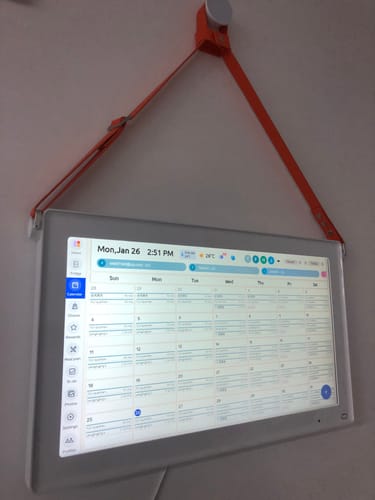 Customer photo review of Everblog 21.5" HomeCal Calendar