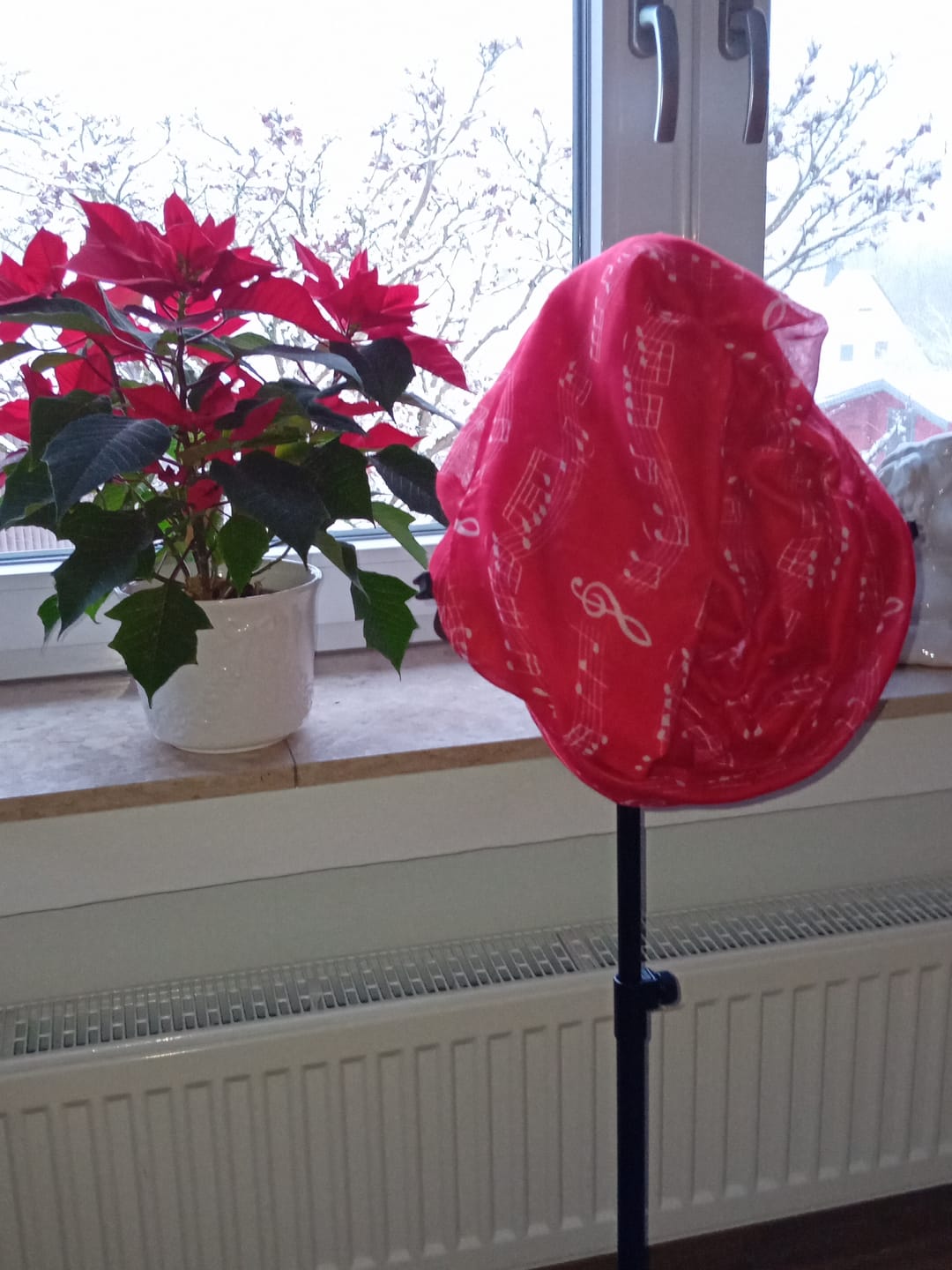 Customer photo review of Stilvolle Musiker Loop-Schals