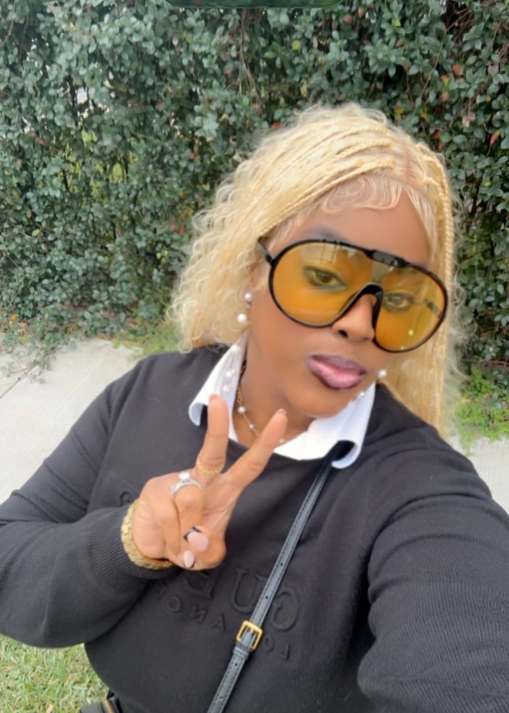 Customer photo review of BOHO Knotless Braided wig