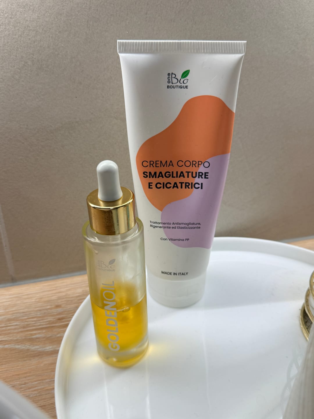 Customer photo review of Crema Corpo Smagliature e Cicatrici