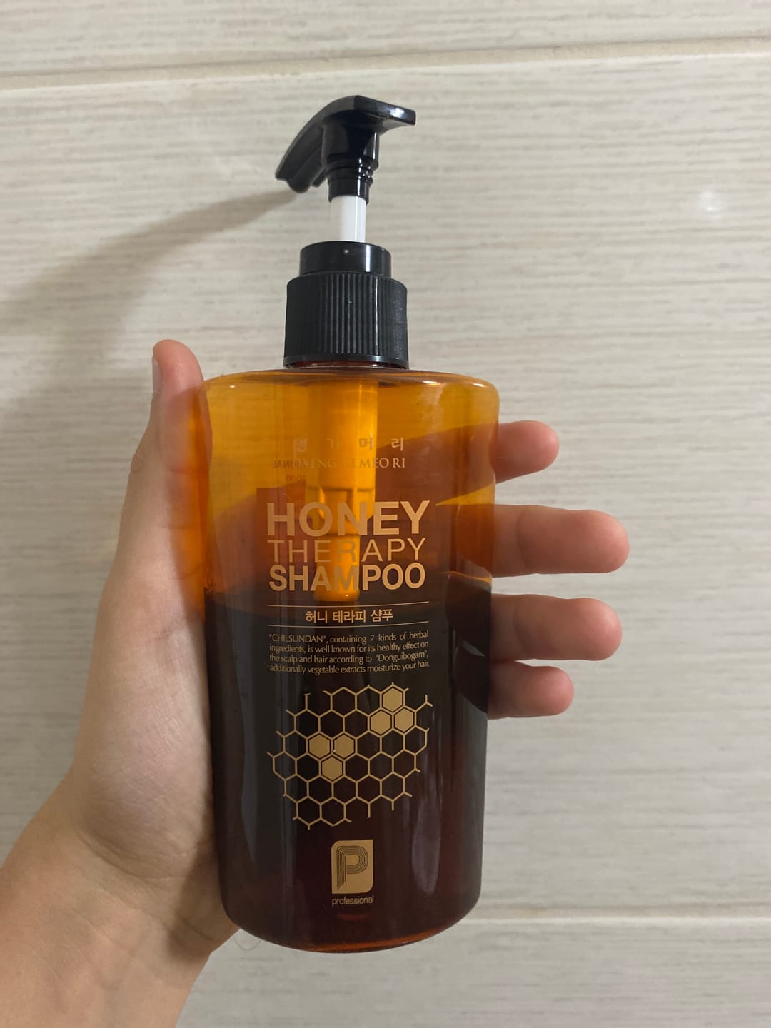 Customer photo review of Професионален шампоан Медена терапия Doori Honey Therapy