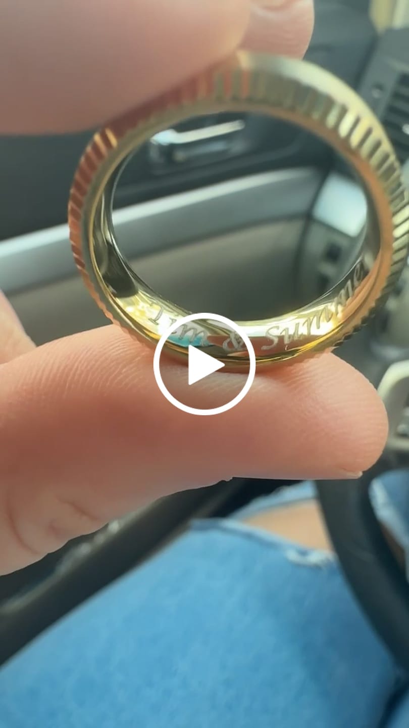 Customer video review of 6mm Beveled Edge Band