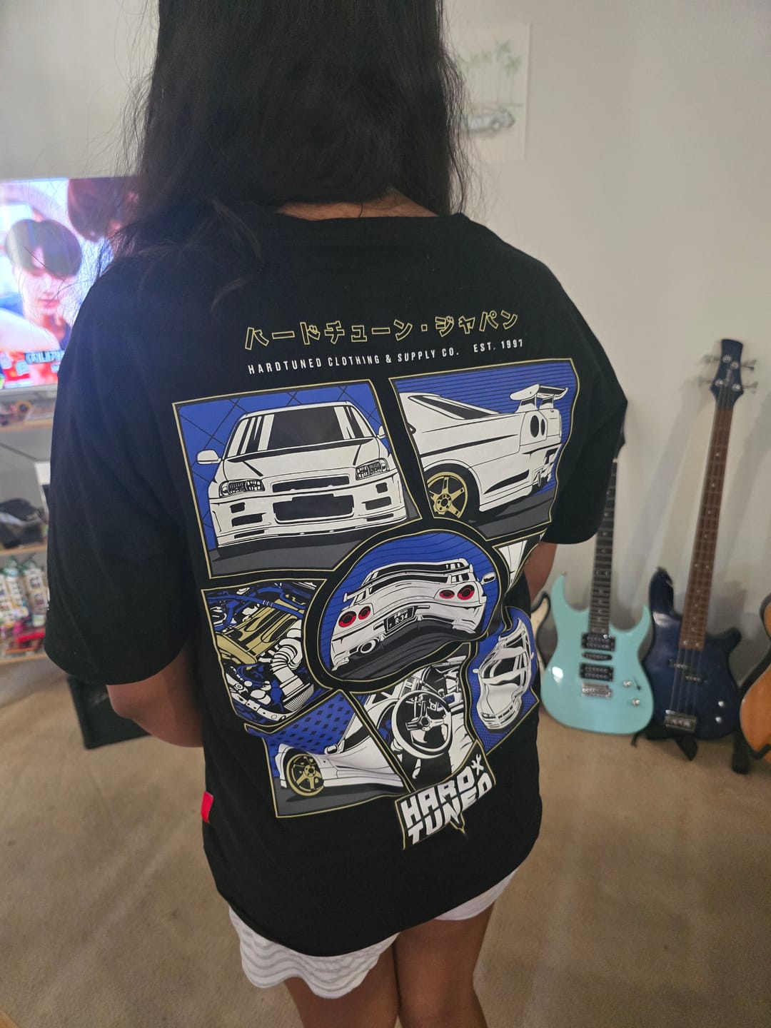Customer photo review of Nissan R34 GTR Fragment Tee