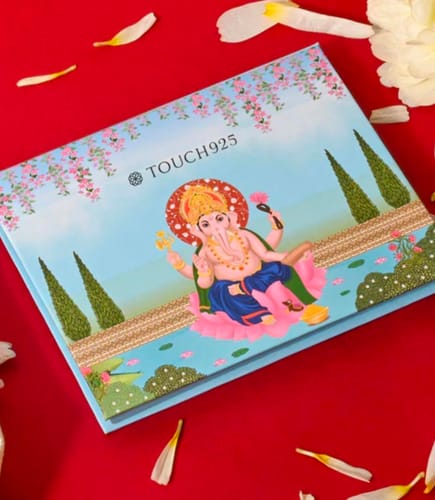 Customer photo review of Ganesh Ji 999 Silver Coin Box