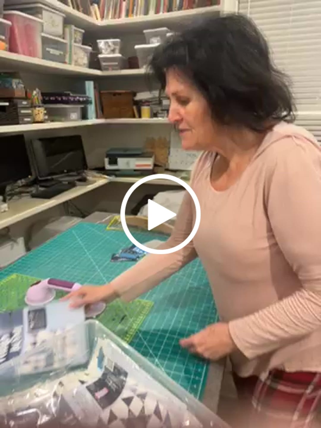 Customer video review of Block Of The Month - Tulip Bellflower (104.5" x 104.5")