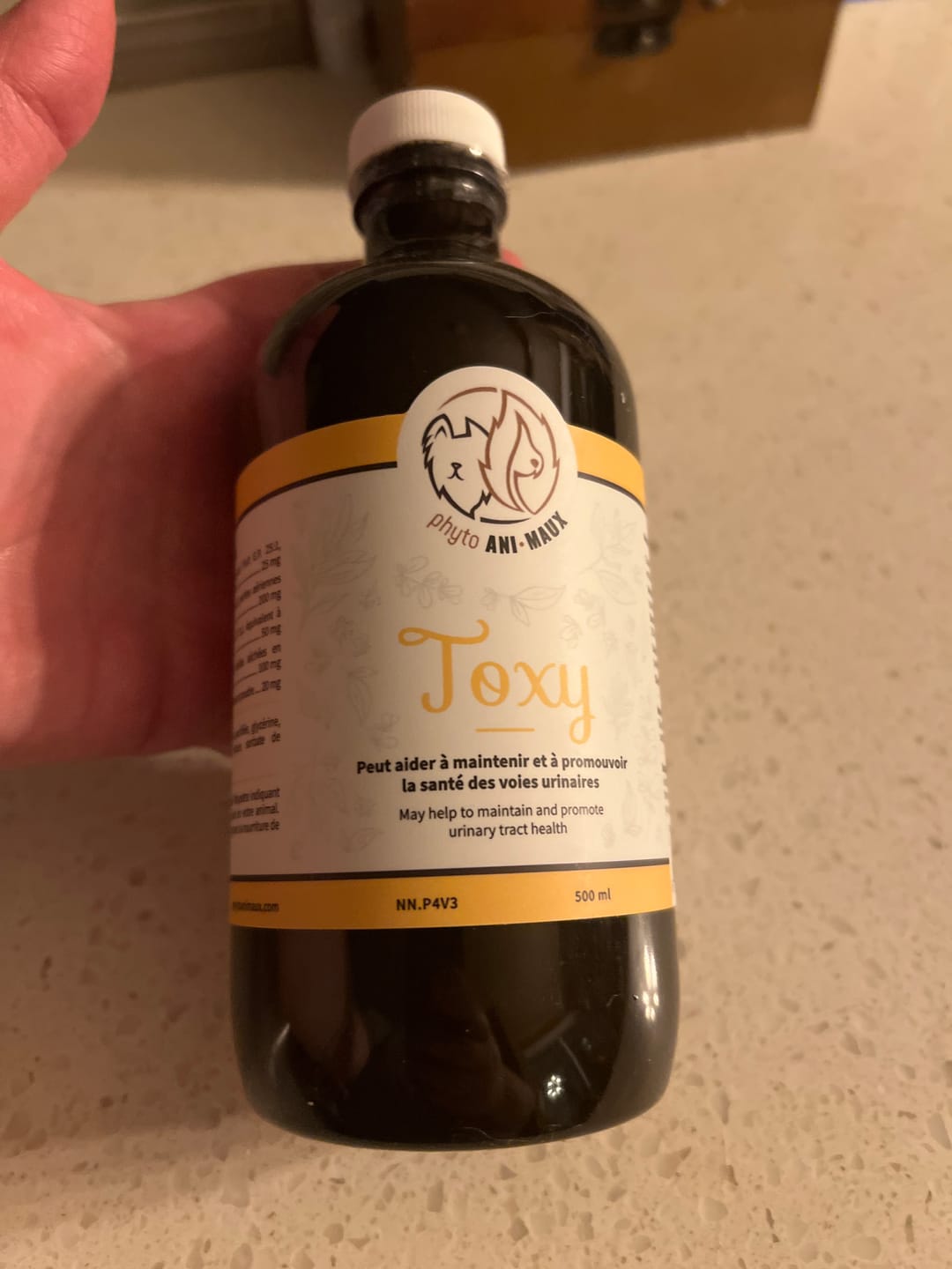 Customer photo review of TOXY (Reins, soucis urinaires, détoxication) pour chiens et chats