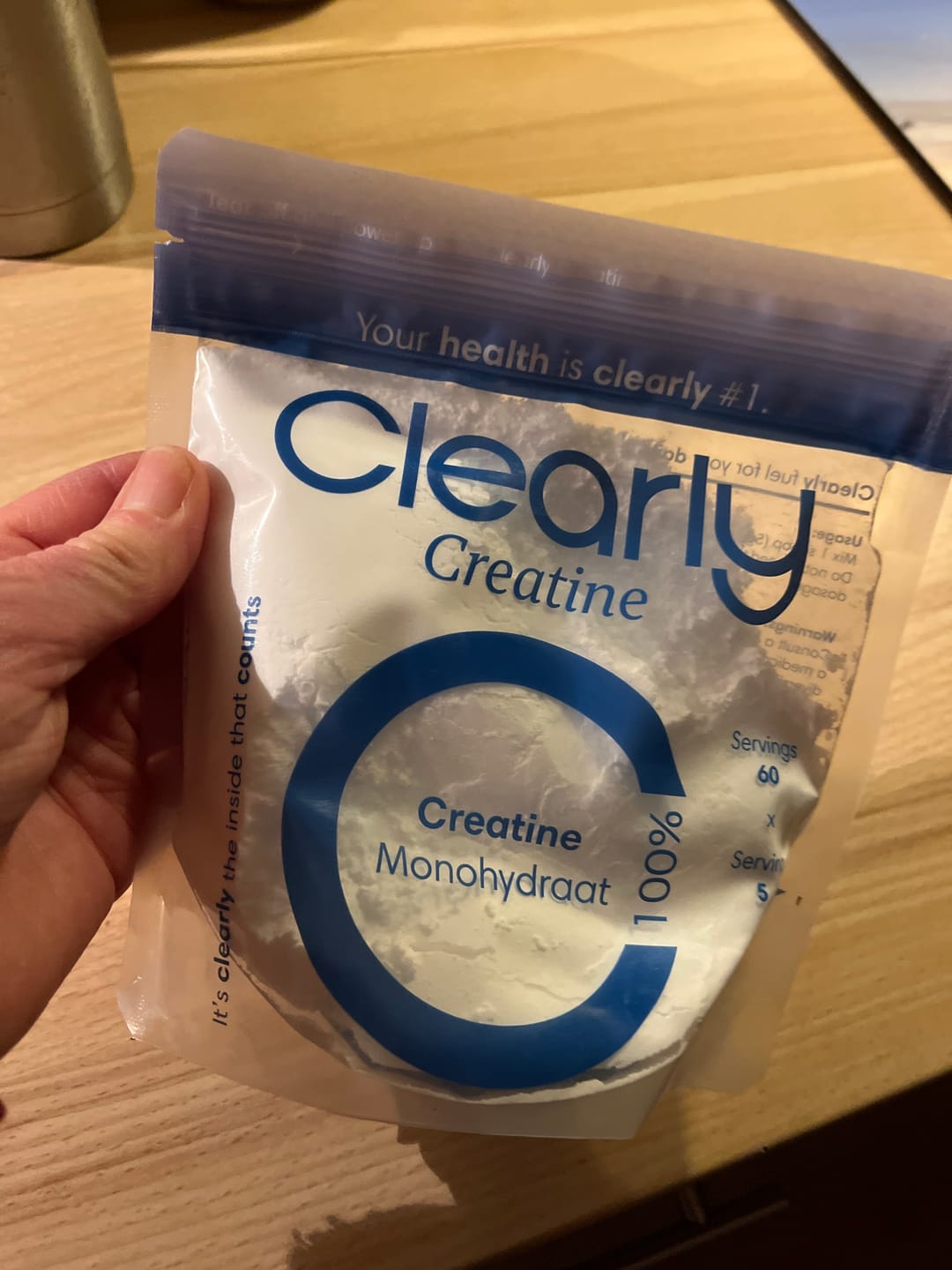 Customer photo review of Creatine