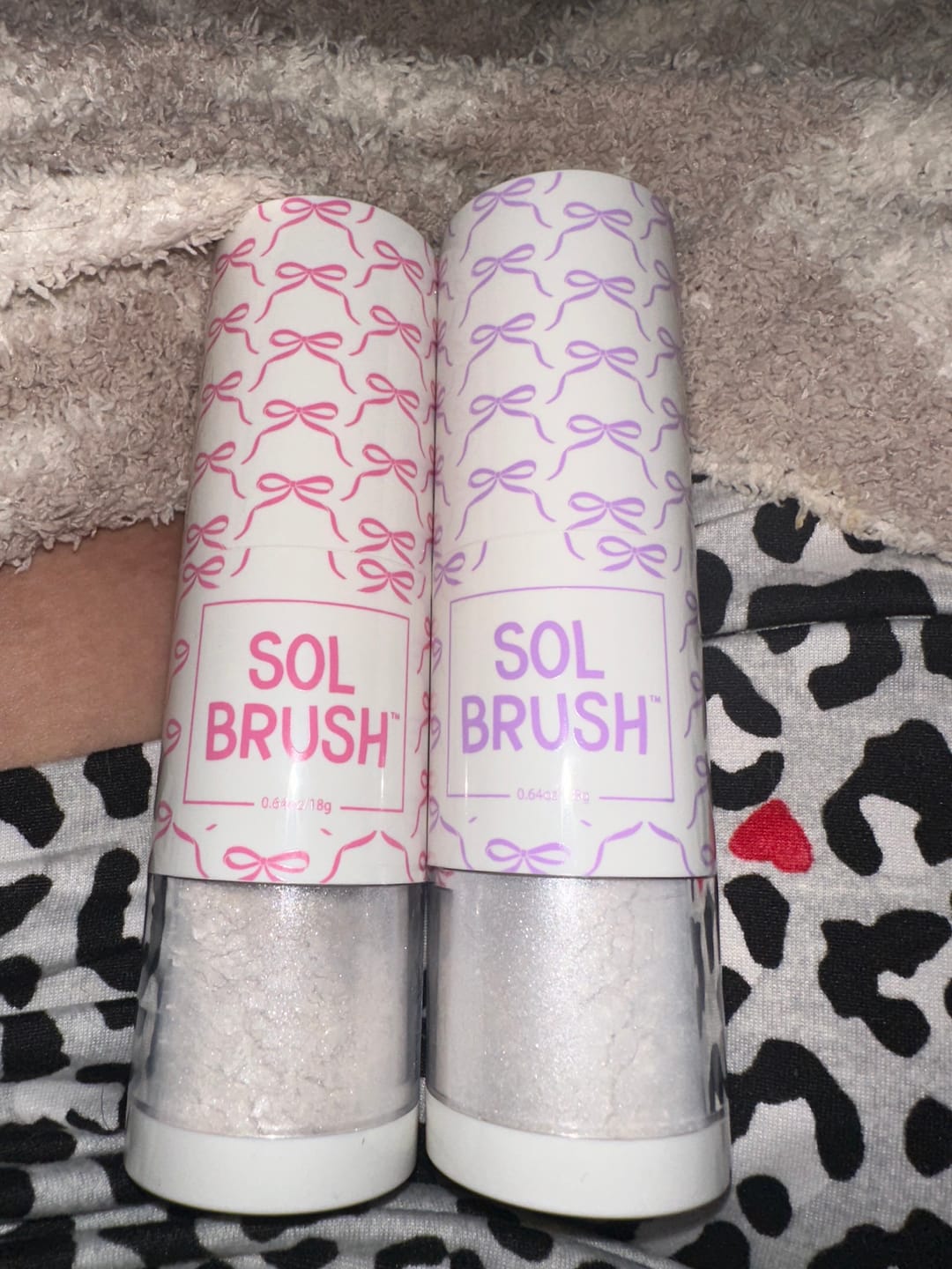 Customer photo review of Sol Brush SPF 50