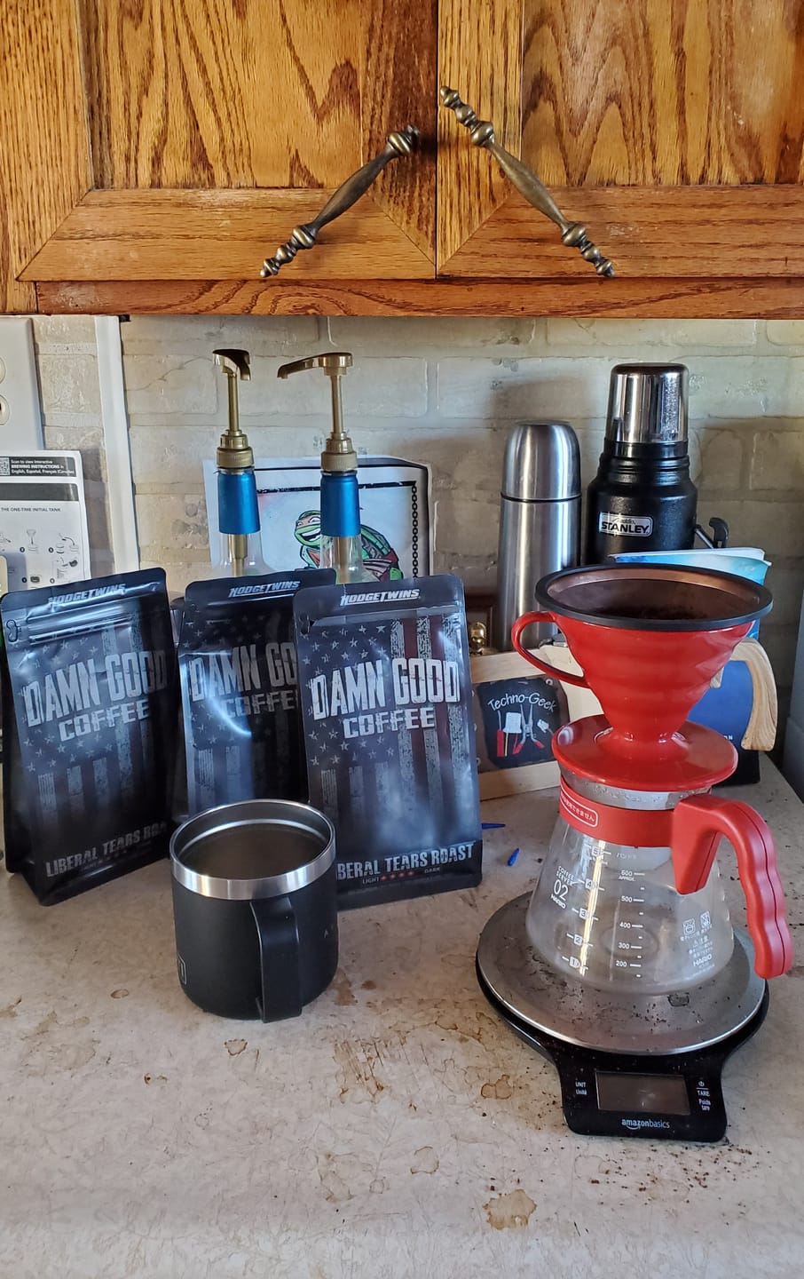 Customer photo review of Damn Good™ Coffee - Liberal Tears Roast