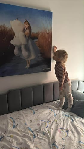 Customer photo review of Paveikslas “Hold Me In Your Arms"