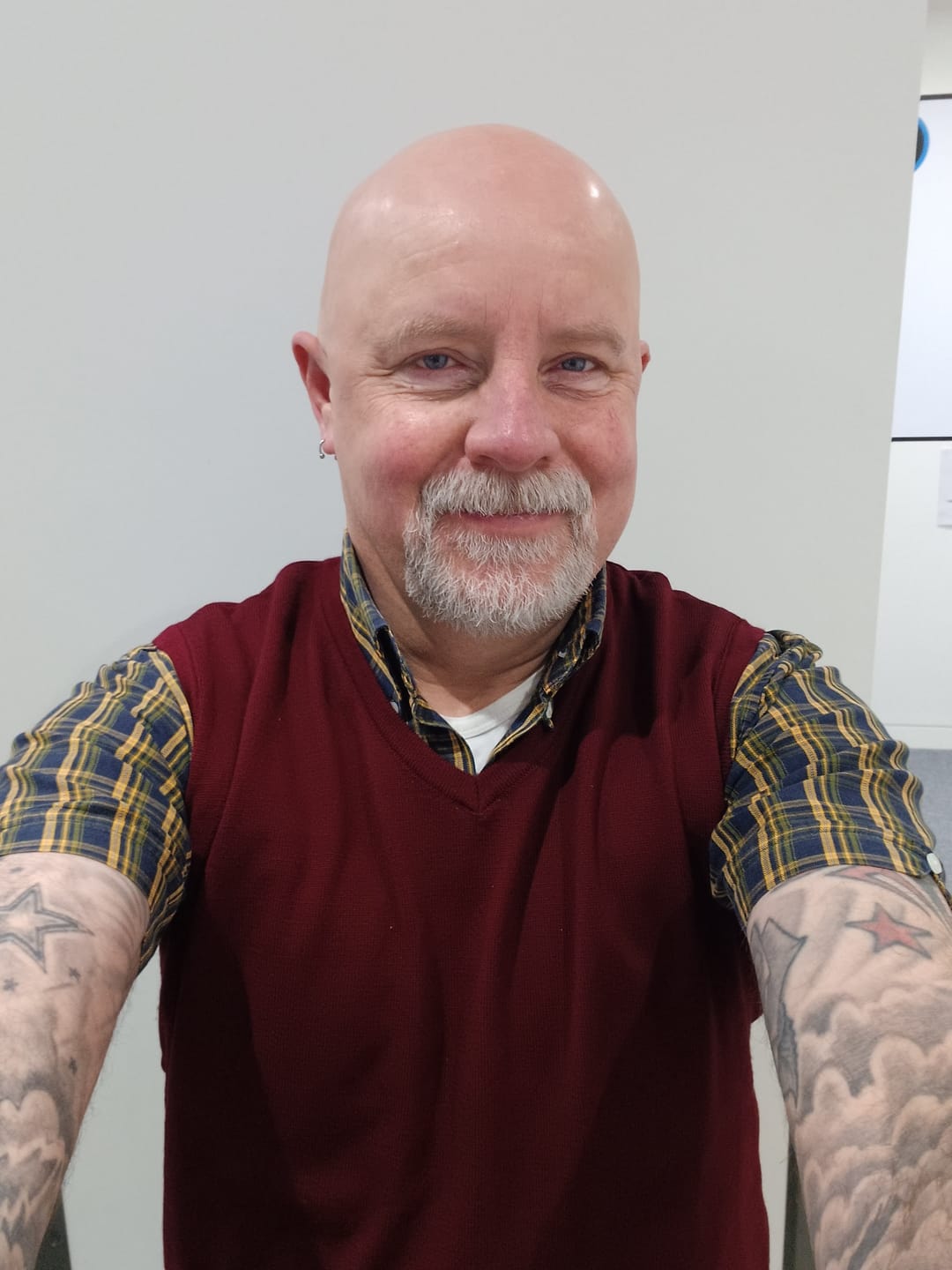 Customer photo review of Tank in Burgundy