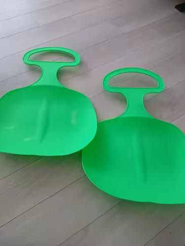 Customer photo review of Robuster Schneerutscher & Sand-Rodel – Winterspaß (56cm)