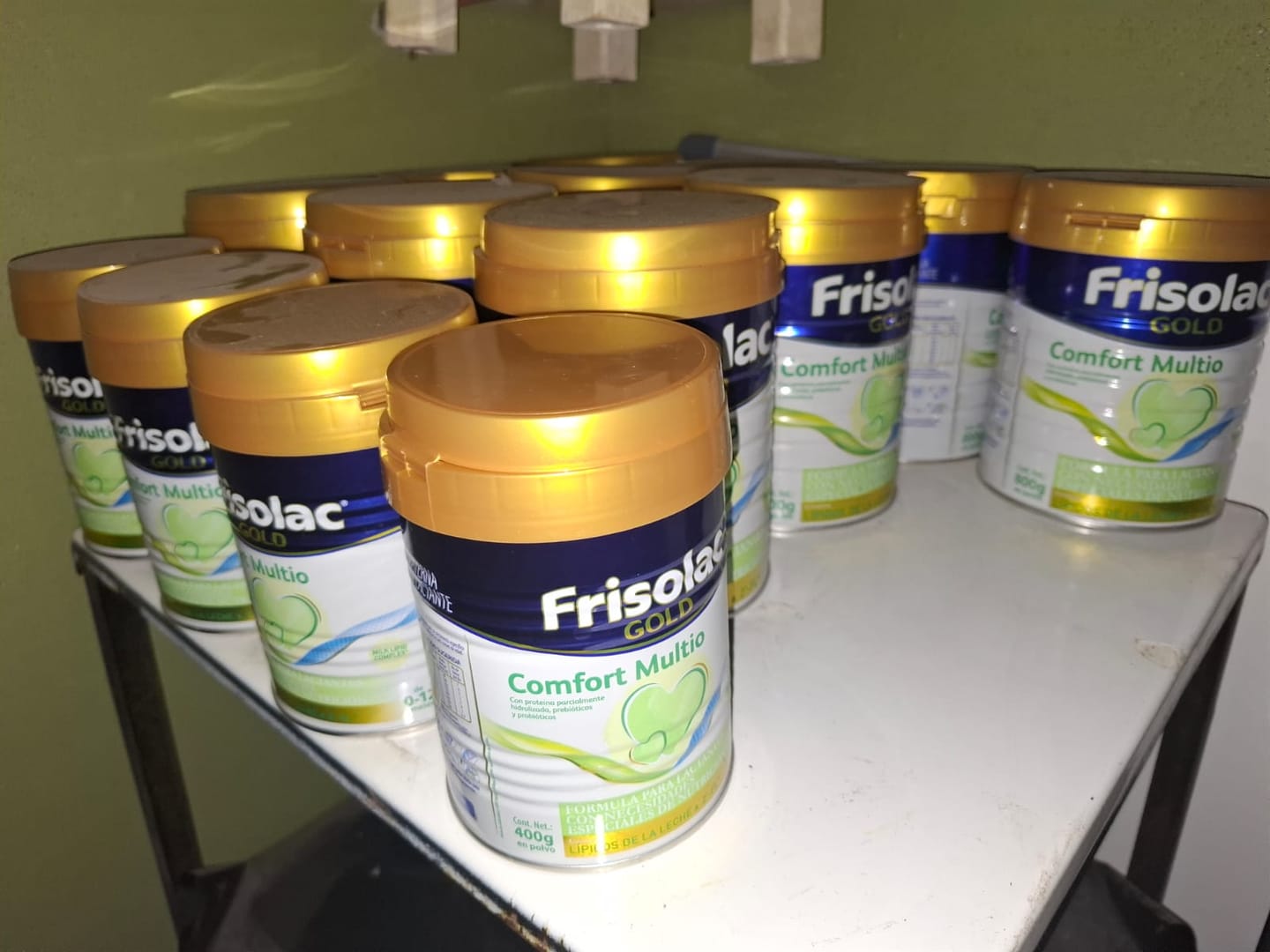 Customer photo review of Frisolac Gold Comfort Multio (0-12 Meses) Pack C/ 1.2 Kg